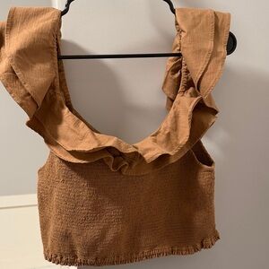 Maeve Ruffled Smock Top